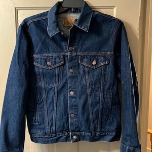 Vintage plain pocket denim jacket-Excellent condition!